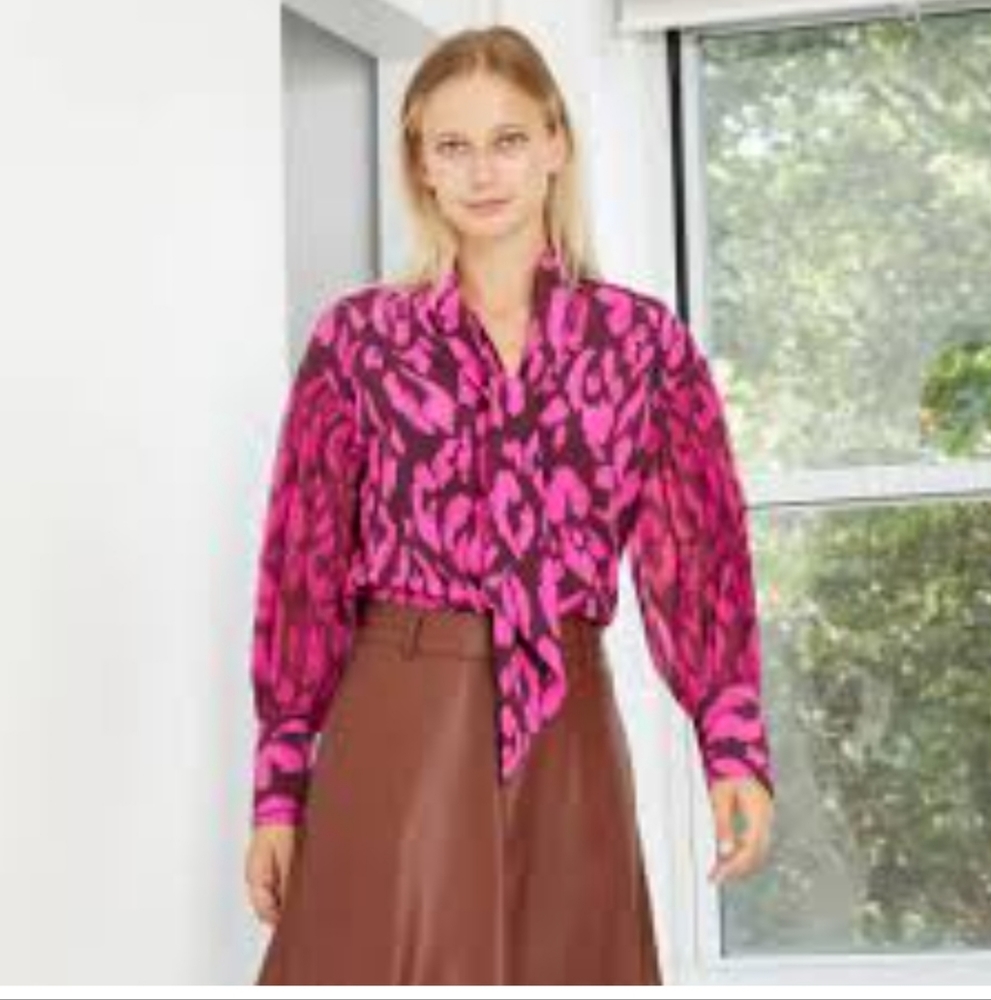 NEW Women's Pink Blouse - XL